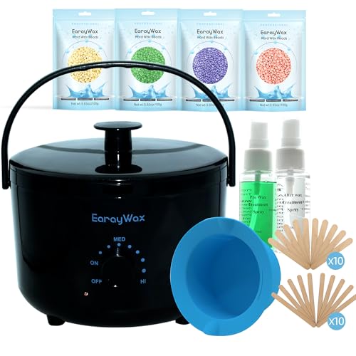 Kit d'épilation cire douce pour peaux sensibles et maillot