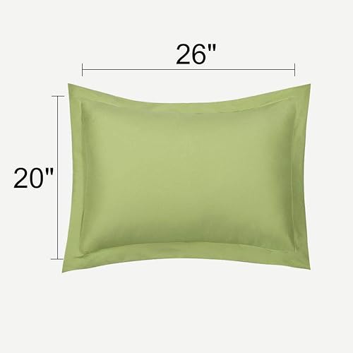 Miniatura 8 de uxcell Paquete de 2 fundas de almohada de microfibra cepillada suave de tejido para poliéster de 90 GSM, arrugas, decoloración, estándar (20 x 26