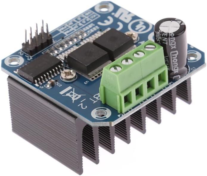Double BTS7960 High Power Motor Driver Module 43A H-bridge Current Limit