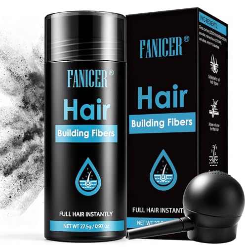 Poudre Densifiante Cheveux, Cheveux En Poudre Volumisants, Naturellement Plus Epais, Facile à Appliquer, Power Densifiante Chevelure Pour Un Look...