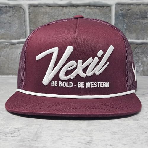 Image of Vexil American Rancher Adjustable Snapback Western Lifestyle Rodeo Southwest Inspired Meshback Hat