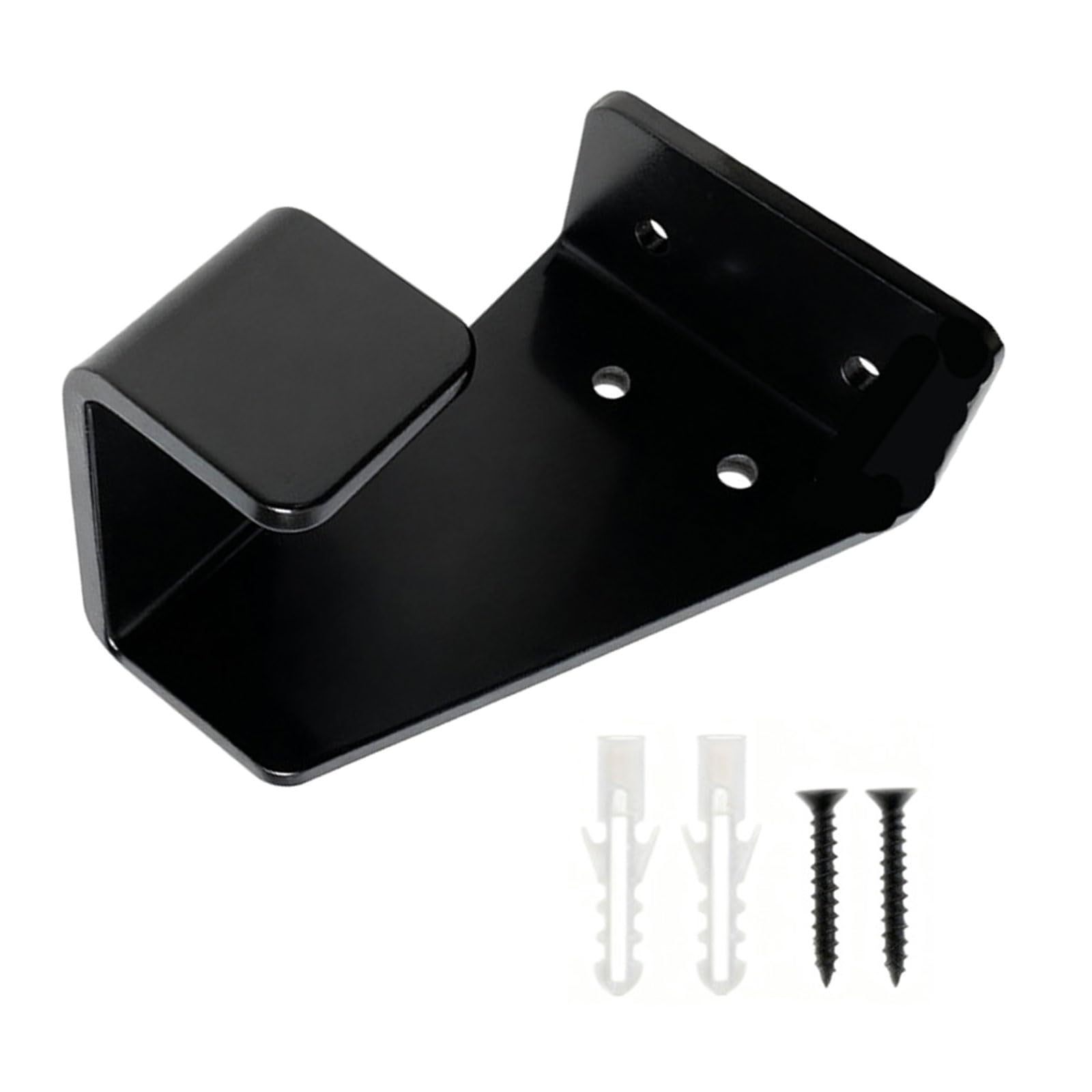 Geavonyg Black Duty Wall Mounted Chainsaw Hanger Feature Sturdy Iron Construction For Secure Tool Storage In Workshops And Garages Garage Hanger