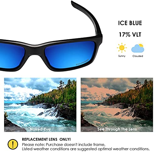 Image of BLAZERBUCK Anti-salt Polarized Replacement Lenses for Oakley Mainlink OO9264 Sunglass