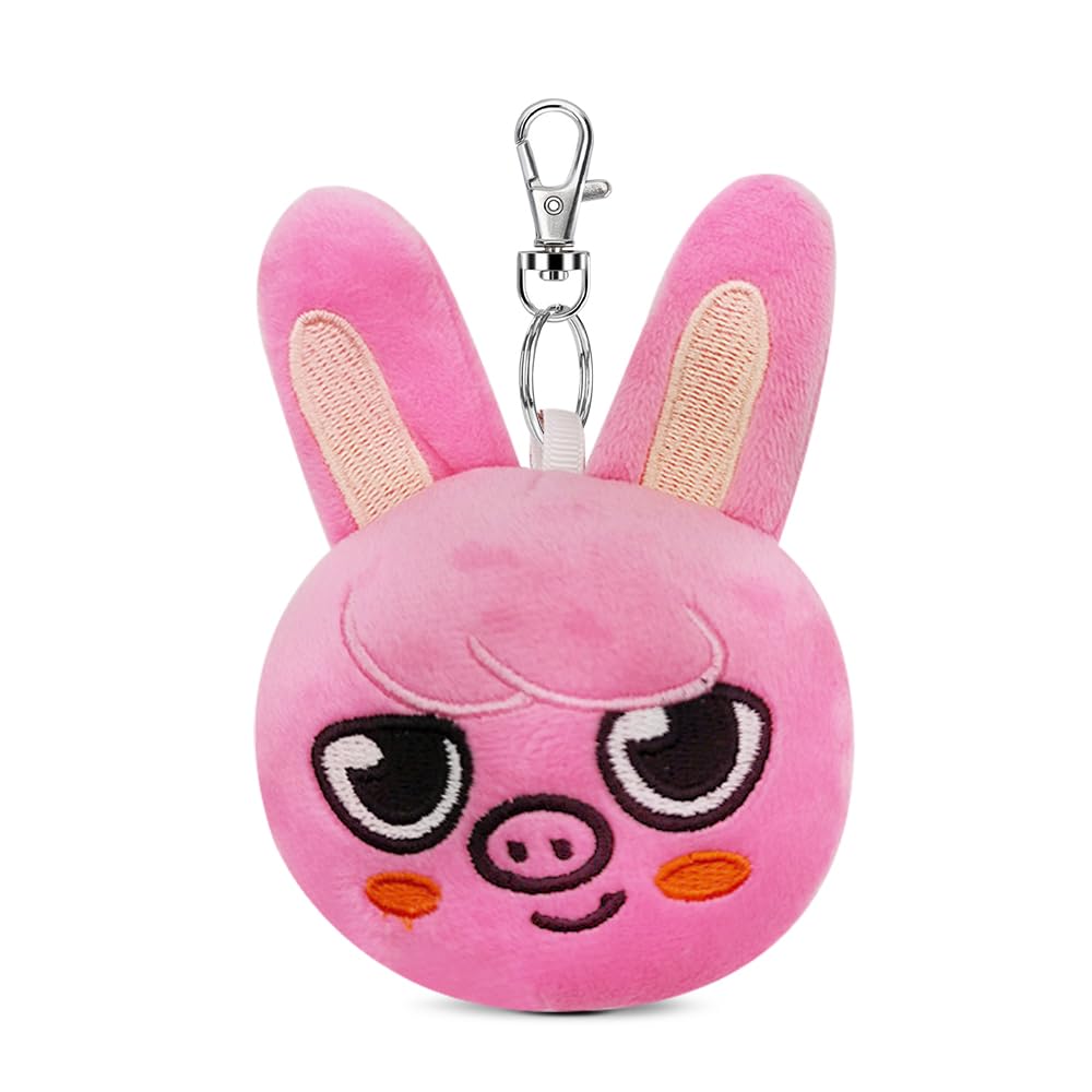 Keychains Cute Cartoon Animal Keyring Car Key Pendant Women Backpack Handbag Wallet Pendants Decoration