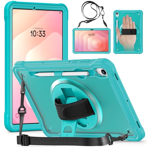 Coque Samsung Galaxy Tab S11 antichoc bleu clair contre chutes et rayures