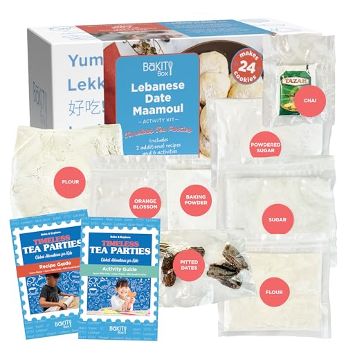 BāKIT Box Maamoul Cookie Baking Kit for Kids – Make