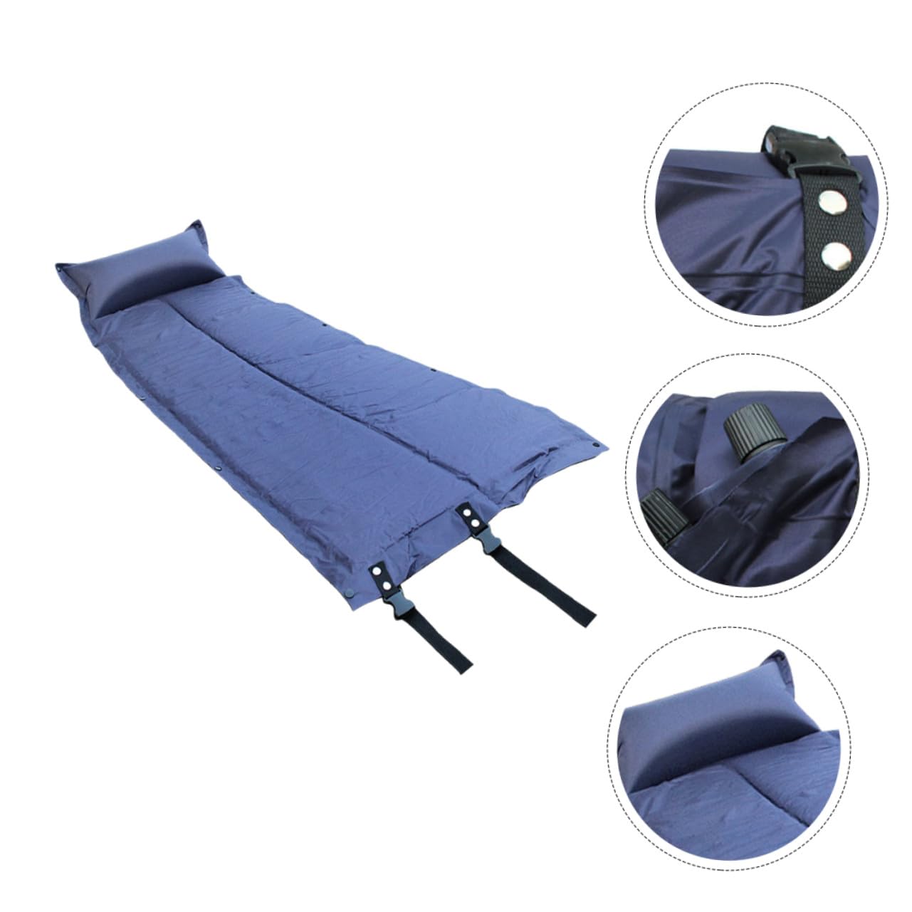 Materassino Gonfiabile da Campeggio Resistente e Pieghevole con Cuscino Integrato Accessorio per Dormire per Escursioni e attività Outdoor