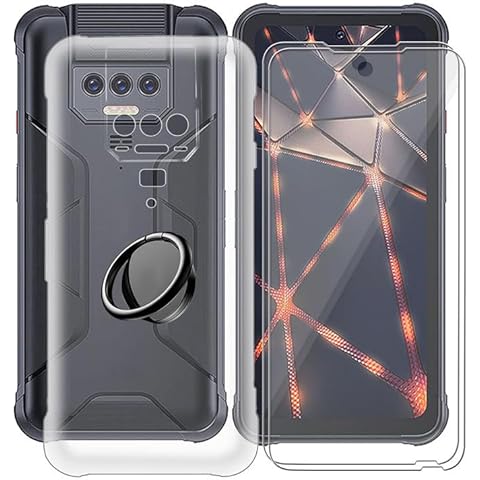 YQINHHME Clear Case for Cubot KingKong 8 Cover