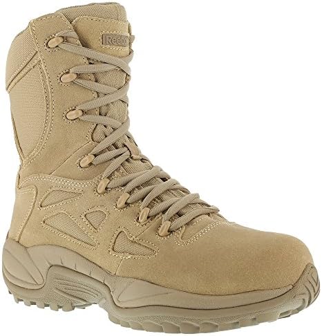 Reebok Duty Women's Rapid Response Tactical Comp Toe 8" Desert Tan - 9 Medium | Image 1