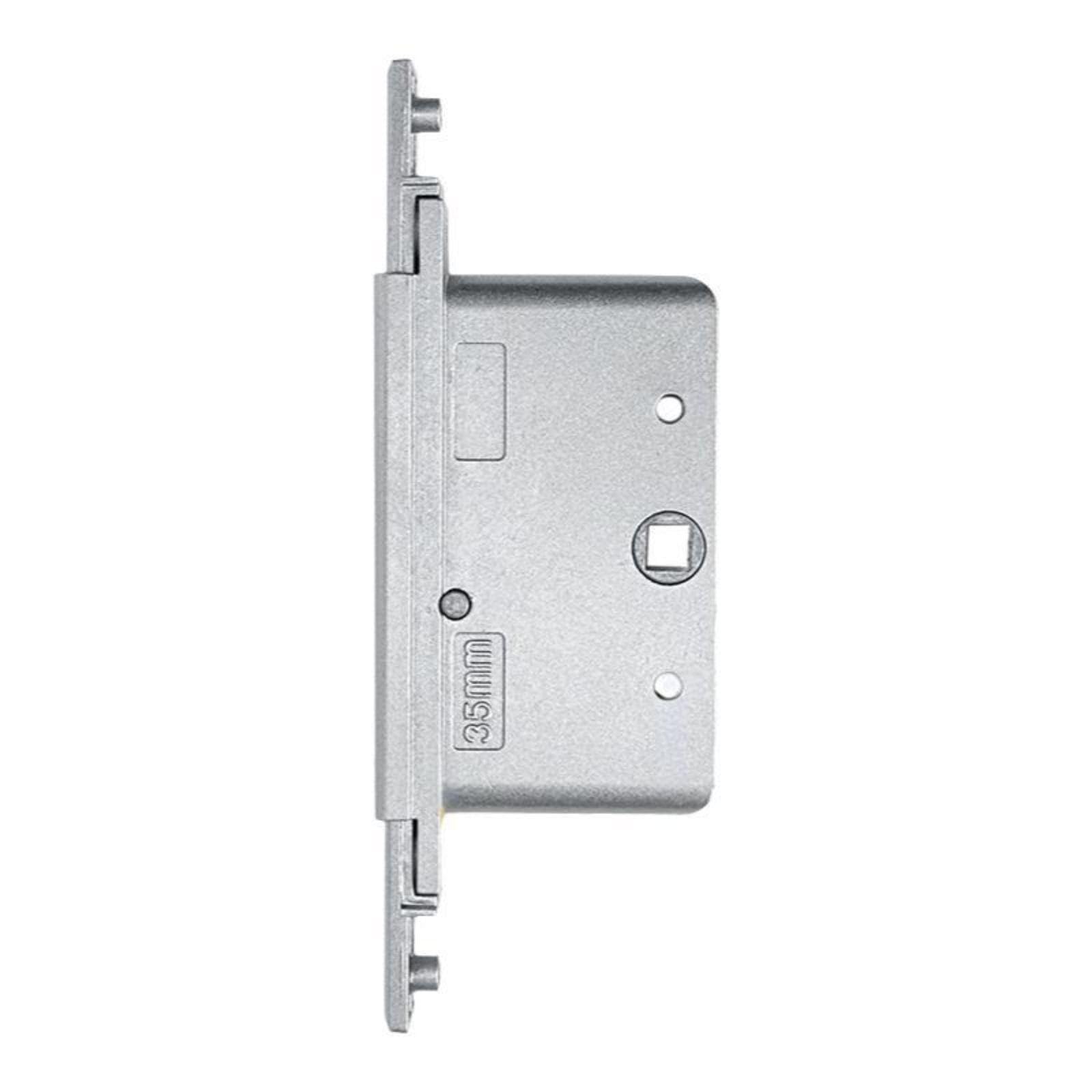 Opening Lock Aluminum Alloy Door Security Easy Installation Home Office Silver 35cm-image-24