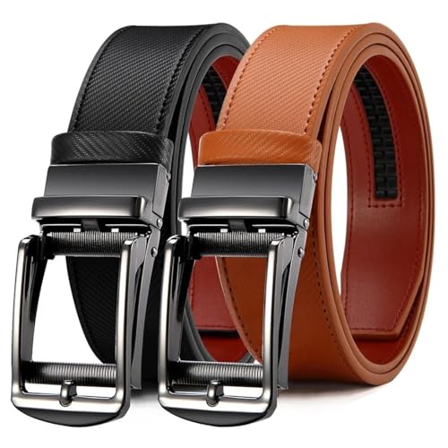Genuine Leather Belt For Men - Luxury Fashion Strap, Perfect For Jeans And Trousers, 125cm (49.21 Inches)
