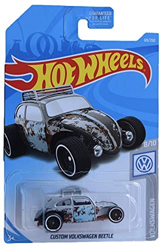 Hot Wheels Volkswagen Beetle a escala 1:64 miniatura 1