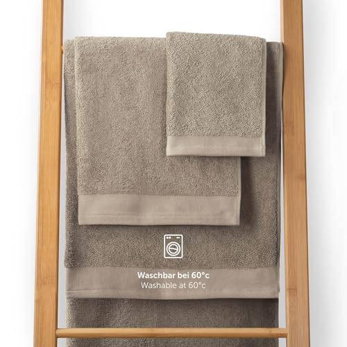 Blumtal Premium Frottier Waschlappen Set 10 teilig 100% Baumwolle - Oeko-TEX zertifizierte Waschlappen 10x (15x20 cm) - saugstarkes… – Ansicht 4