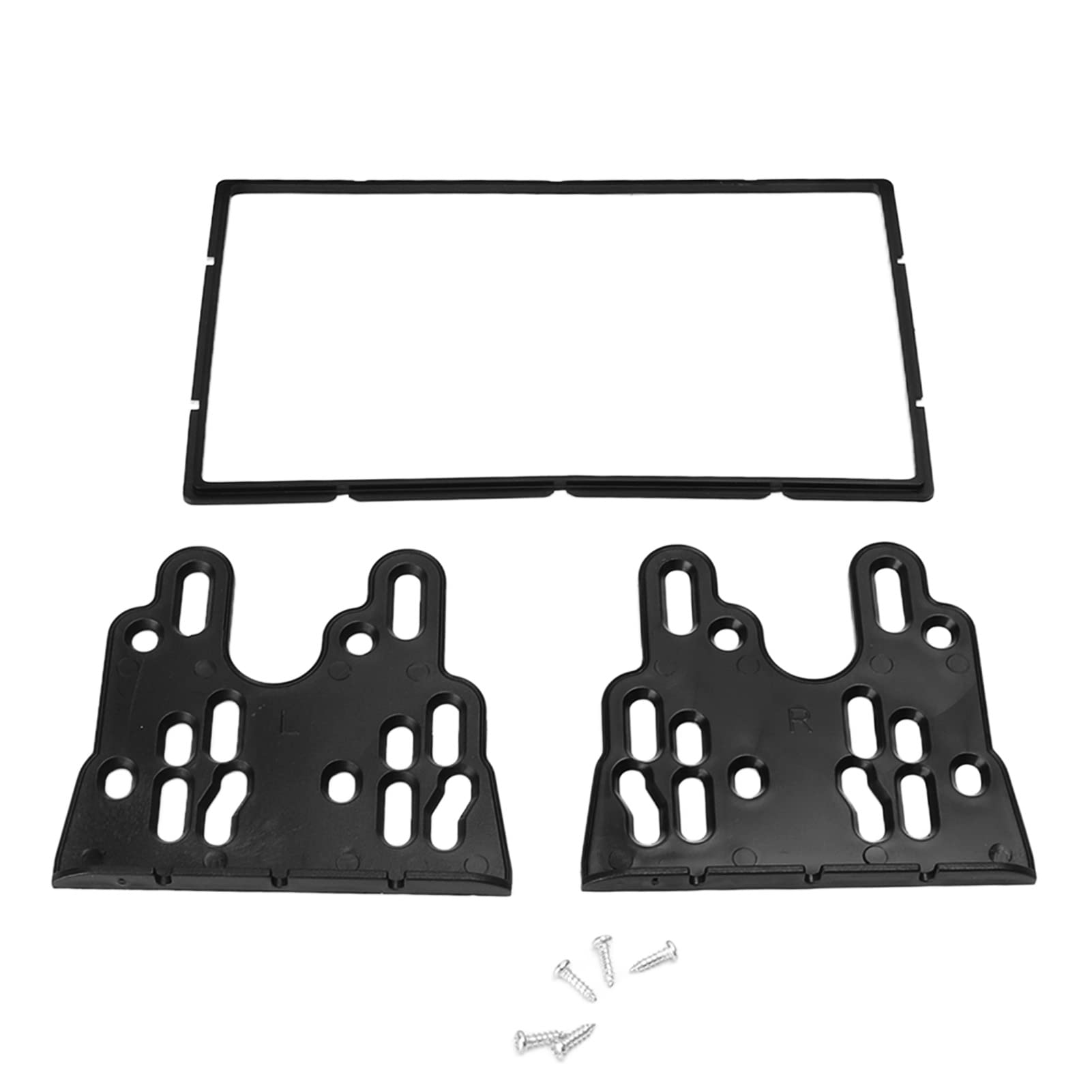 Kit de instalación de Tablero de Instrumentos de vehículo 2DIN Kit de Fascia de Montaje Material ABS Reemplazo del Marco del Panel de navegación para 2008-2013 y reemplazo para