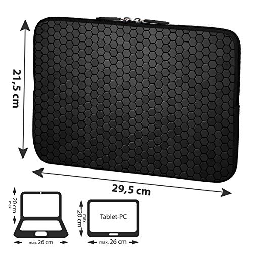 Funda para tablet 10.1 con alfombrilla para raton integrada PEDEA First One color negro 2