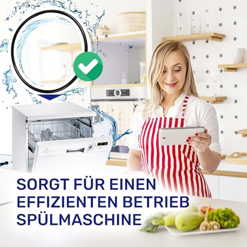 Pumpensumpfdichtung von Spülmaschine Ø 185 mm mit dem Originalcode 1119186003 111918600/3 für AEG Geschirrspüler für Electrolux für Zanussi - MADE IN ITALY - MONTERAL