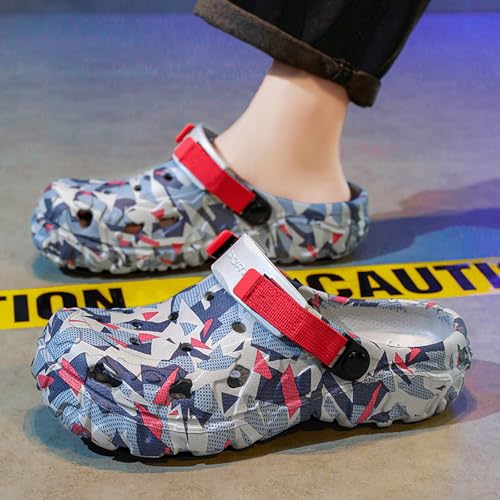 Image of CERYTHRINA Mens Womens Garden Clogs Summer Sandals Lightweight Non Slip Walking Sport Shoes Unisex Adults Clog for Pool Beach Yard Kitchen Shower