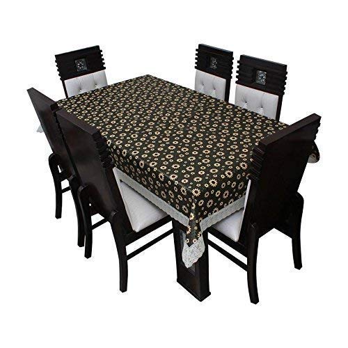 SUPERMACY Plastic Solid Rectangular Printed Table Cover with Lace 2 Seater Center Table (Multicolour, 40 X 60 Inches) SUPERMACY Plastic Solid Rectangular Printed Table Cover with Lace 2 Seater Center Table (Multicolour, 40 X 60 Inches)