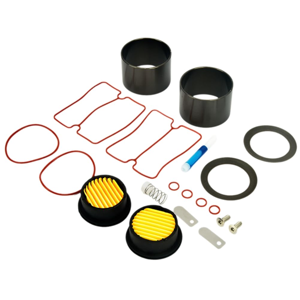 Littimoon Oil Free Cylinder Sleeve and Piston Ring Kit for Mute Air Air Compressor Accessories