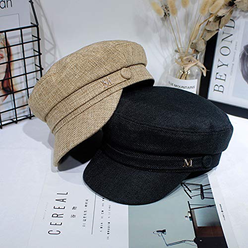 Fashion Newsboy Cap For Women's Lightweight Lady Fiddler Cap Classic Autumn Yacht Captain Sailor Hat Blue #TOP3