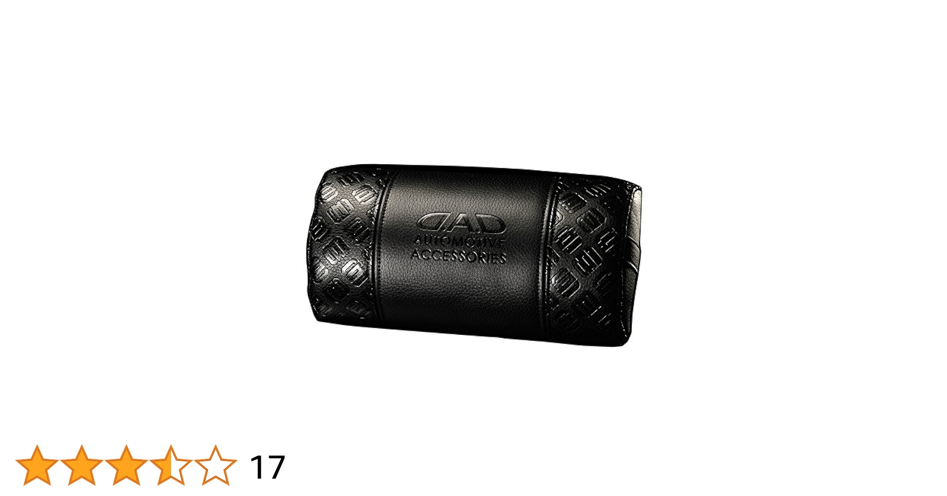 新品タグ付きDAD ギャルソン ネックパッド HA461 枕 黒 合成皮革