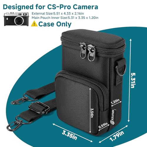 Estuche compacto para cámara Camp Snap Pro negro miniatura 3