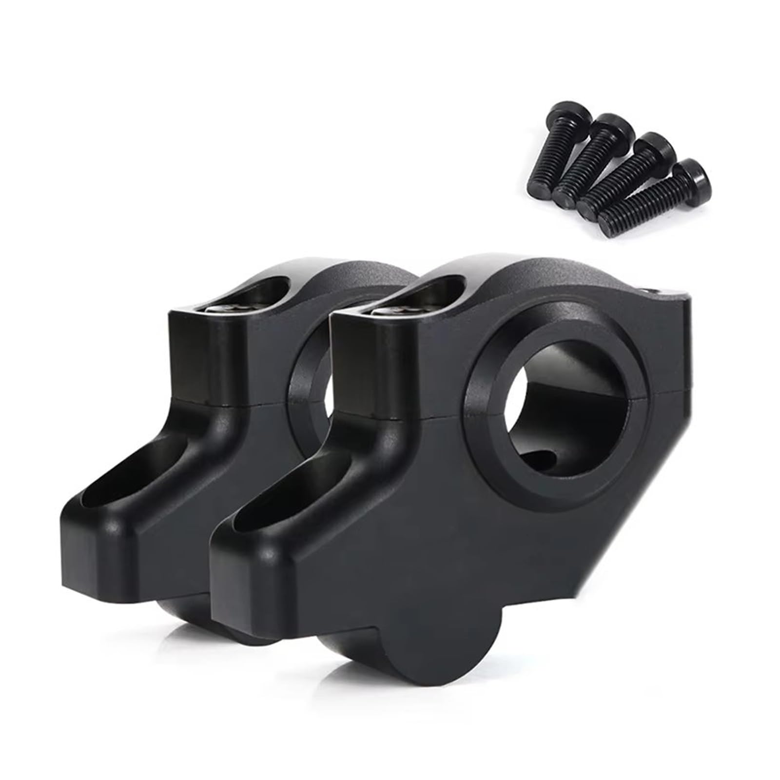 Elevador De Manillar Abrazadera Para ST1100 1991-2002 Motocicleta CNC Aluminio Manillar Compensado Barra Elevador 22mm 7/8 "elevadores Manillar Movidos Hacia Atrás Motocicleta Riser(Matte Black)