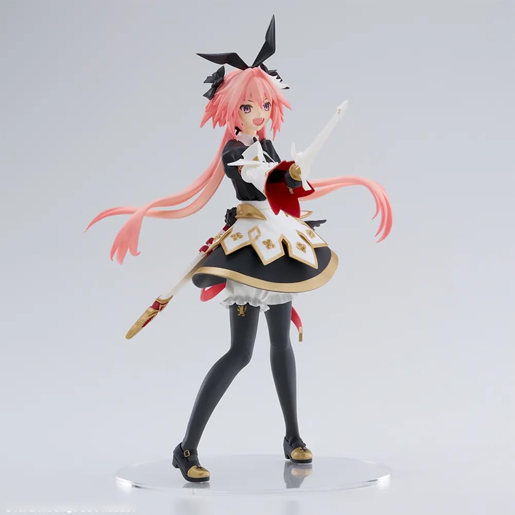 Fgo Figure Astolfo Anime Figure Fate Stay Night Manga Figure Modello Statua PVC Gioco Modellino Personaggio Regalo Creativo Decorazione Domestica Ornamenti
