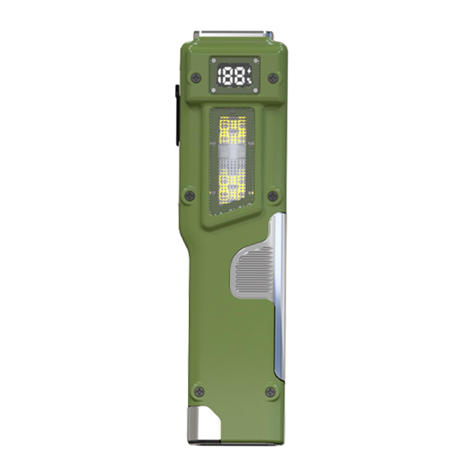 Hsioluted Portable Clip on LED Torch Pocket Flashlight Waterproofs Outdoor Emergencies Light Rechargeable Flashlights Enduring Clip on LED Torch Pocket Flashlight