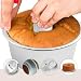 6 pulgadas de 8 inchPieces Angel Food Cake Ronda cacerola de aluminio...