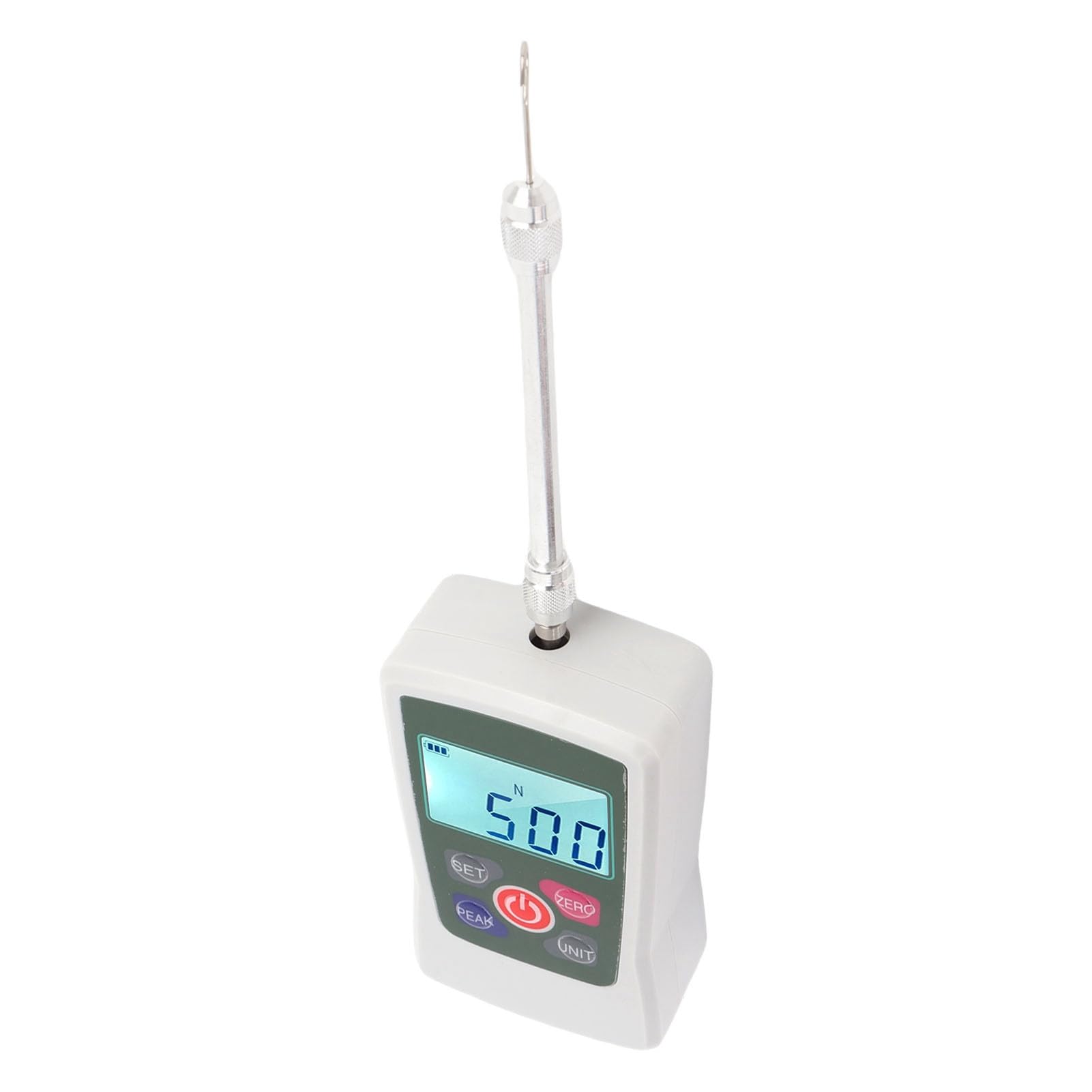 Generic Misuratore di Digitale 50n Push Tip and Tilt Misuratore, Dinamometro del di Spinta della Pressione Portatile con N, Kg, Lb, Oz, Custodia di Stoccaggio, Spegnimento Automatico