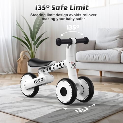 image for allobebe Baby Balance Bike 1 Year Old, Toddler First Mini Bike for 12-