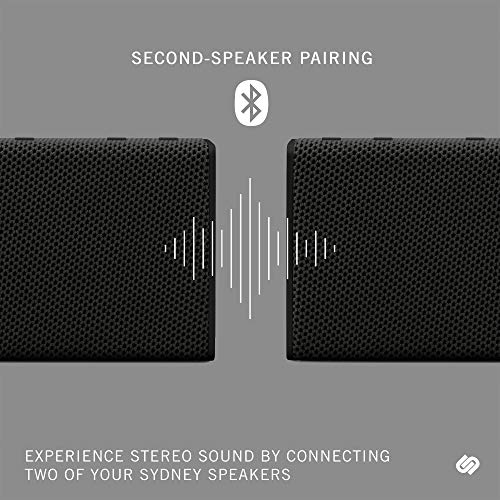 Image of Urbanista Sydney Wireless Pocket-Sized Speaker Bluetooth 5.0, 5-Hour Play Time, Splash-Proof - Black