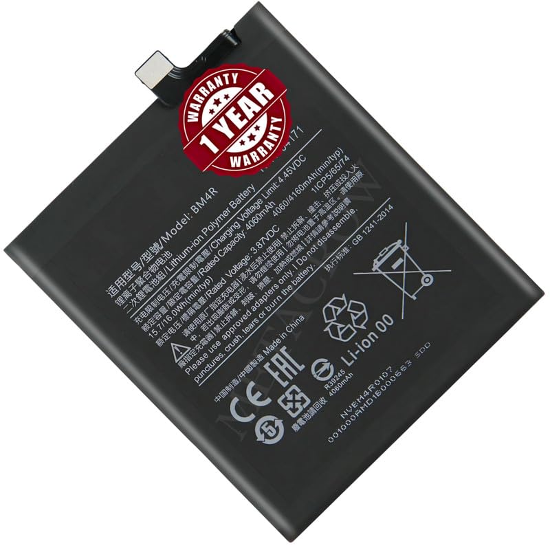 Image of Original BM4R Battery Compatible for Xiaomi Mi 10 Lite 5G - (4160mAh) - 1 Year Warranty JK1