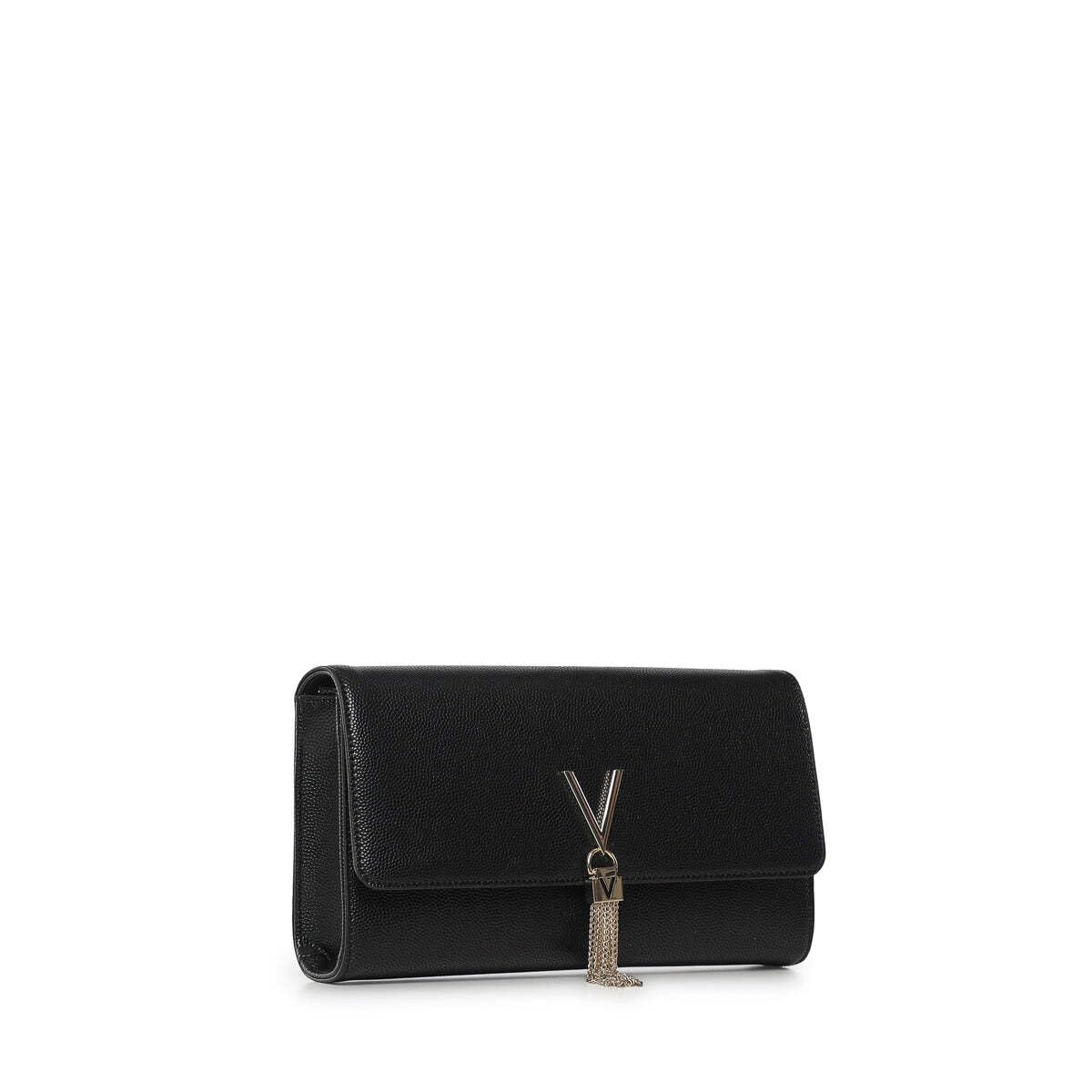 VALENTINO Divina Lady Clutch Nero/Gold