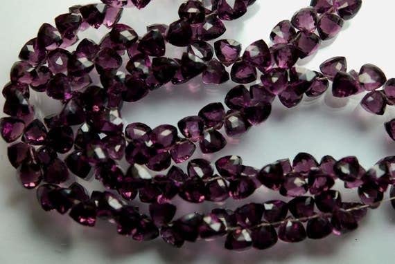 Améthyste violet raisin en perles oignons de 8mm pour création de bijoux