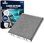 KURIMUP Cabin Air Filter Replacement for CP285 CF10285 Toyota Lexus Scion Camry Corolla Tundra Highlander Prius Vehicle Premium Cabin filter with Activated Carbon(1 pack)