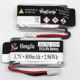 walkera goggle 4 2x 3,7v 800mAh 1S Lipo RC Akku Batterie Hubsan Walkera Syma V931 X5C Quadcopter ( Syma X5C -Walkera V120D -Walkera QR W100SN -Walkera QR Infra X -Hubsan X4 H107 H107L H107C H108C )