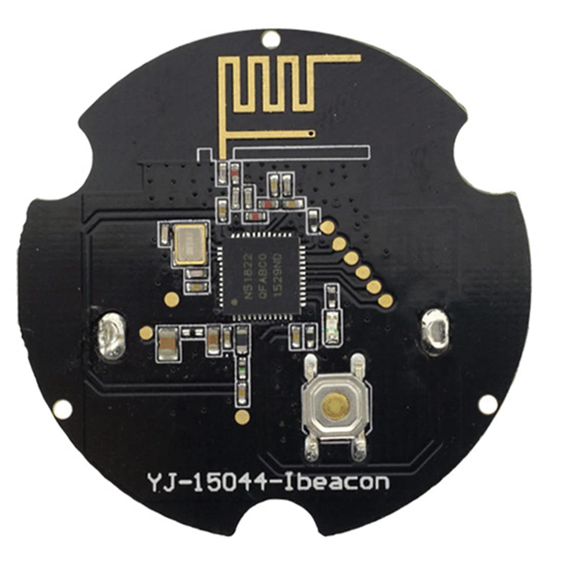 NRF51822 - Etiqueta de baliza Bluetooth Eddystone Ibeacon Ble Localizador de proximidad Baliza compatible con baliza/Ibeacon/Eddystone