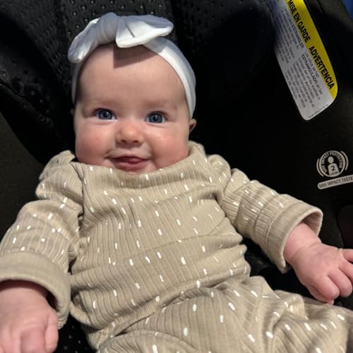 6Pcs Nylon Headbands Hair Bows for Baby Girls Handmade Hair Band With Bows Hair Accessories for Newborn Baby Infant Toddler Kids (6pcs black white pink, mid)4