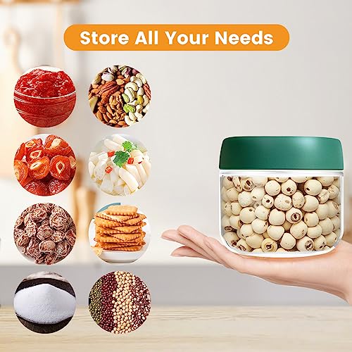 4 Pack 10oz Glass Jar with Lid,Leak Proof Glass Jars for Overnight Oats,Reusable Small Mason jars Overnight Oats Jars for Fruit, Salad, Dressing, Snacks Cereal,Sauce,Cerea,Sugar,Beans - Image 7