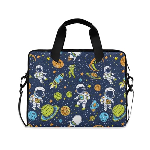 MNSRUU Laptop Bag Women Men Laptop Messenger Astronauts