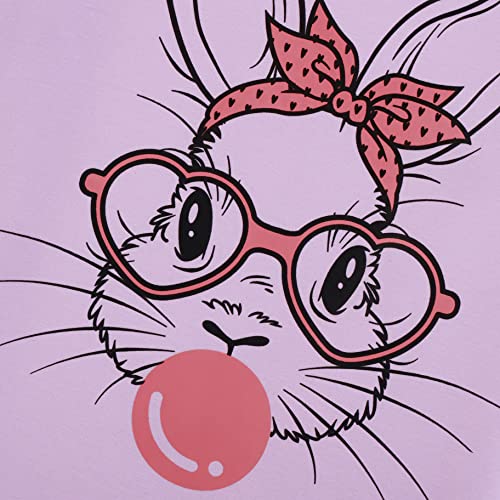 Image of Easter Shirts for Girls Kids Easter Gift Bunny T-Shirt Clothing 3-12 Years
