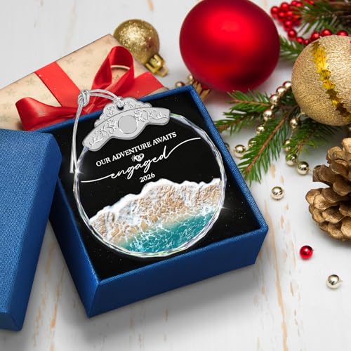 Engagement Ornament - Our Adventure Awaits Engaged 2026 - Image 2