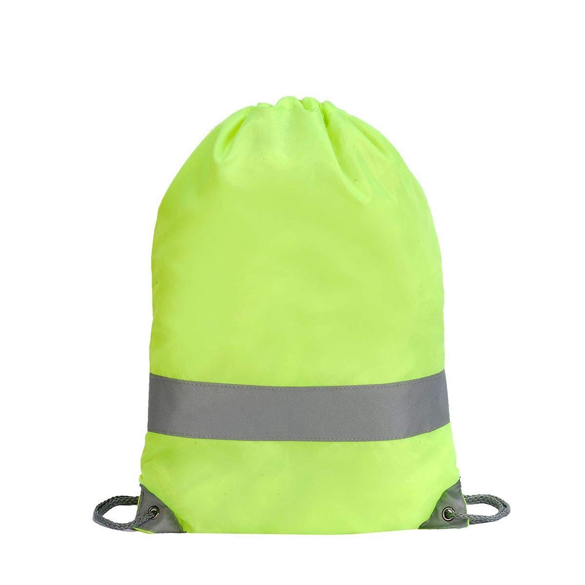 Shugon Stafford Nylon Drawstring Tote Backpack - Hi-Vis Yellow O/S