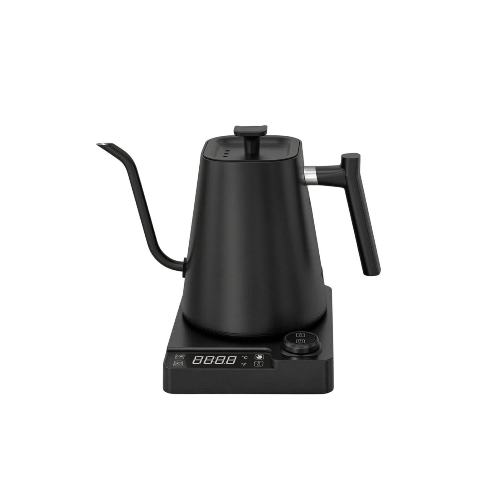 Electric Gooseneck Kettle Matte Black Gooseneck Electric Kettle 304 Stainless Water Boiler for Coffee Lovers, Baristas, Kitchen, Office-image-14