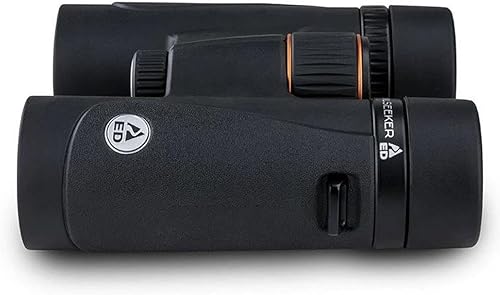 Miniatura 6 de Celestron 71401 TrailSeeker ED 8 x 32 prisma de techo binocular, lente multicapa de banda ancha completa, vidrio prisma BaK-4, negro