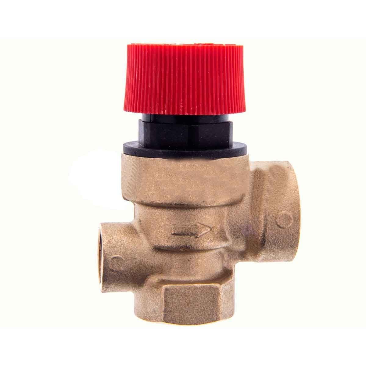 Recamania Valvula Seguridad Caldera Standard H-H 1/2" T/Mano 3 Bar