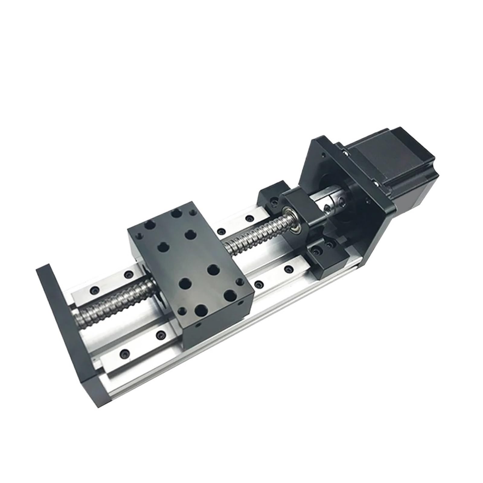 Vite a ricircolo di sfere, vite a ricircolo di sfe Asse del tavolo scorrevole Corsa del palco 100-800mm MGR12 12mm Kit attuatore lineare a vite a sfere SFU1605(Effective Stroke 400)