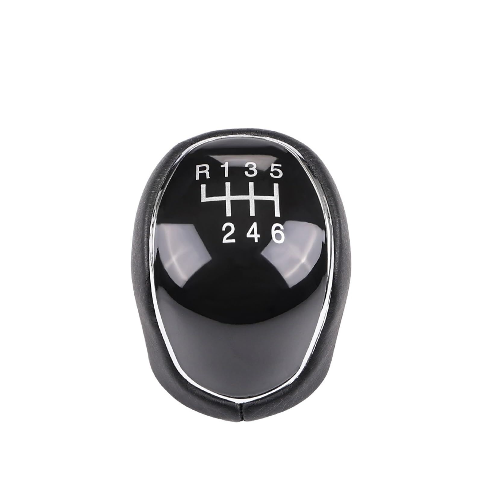Rbevcrr A-6 Speed Car Shift Lever Knob For Mondeo Mk4 For Focus Mk2 Car Accessories 5/6 Speed Shift Knob Stick Shifter Pen(A-6 Speed)